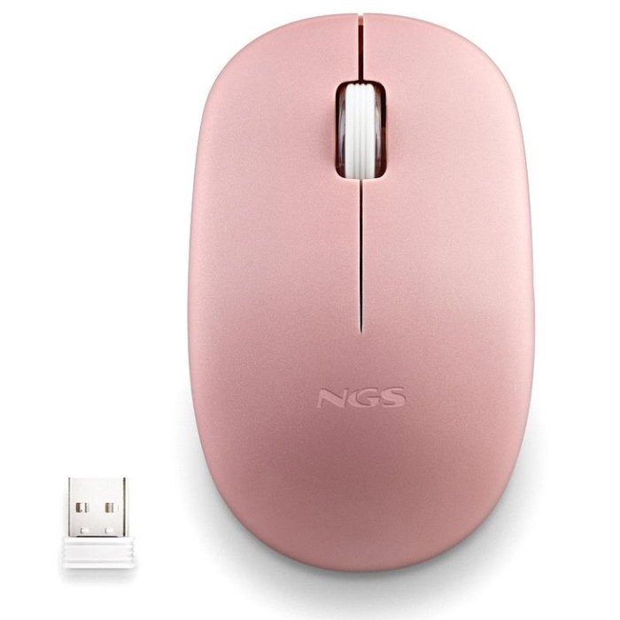 NGS Fog Pro Ratón Óptico Inalámbrico 1000 DPI Rosa NGS Fog Pro Ratón Óptico Inalámbrico 1000 DPI Rosa